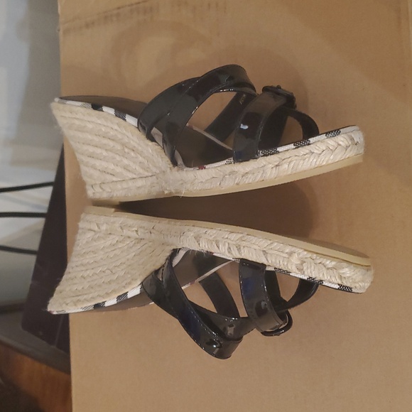 Burberry Wedge Sandal (NWOT) - Picture 11 of 13